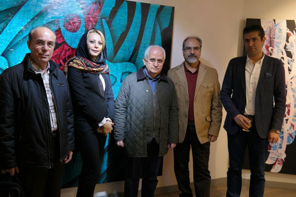 نمایشگاه نقاشیخط  , علی شیرازی , گالری آباجی آرت