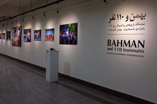 نمایشگاه عکس , بهمن گلبارنژاد , فرهنگستان هنر