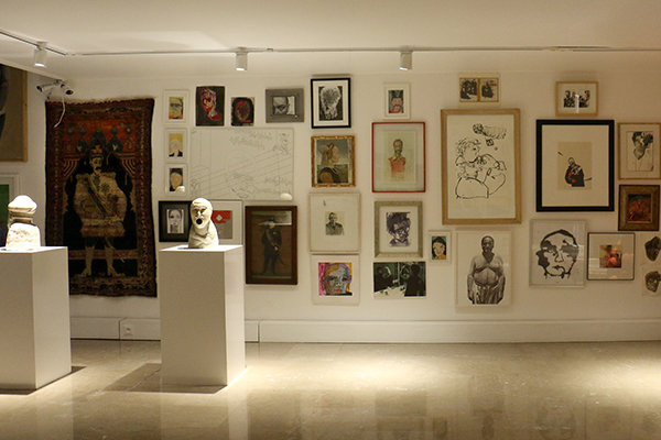فریدون آو , نمایشگاه نقاشی , بنیاد لاجوردی